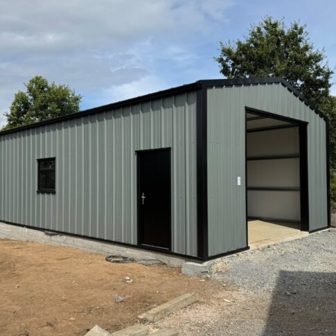GRN Contracts steel shed